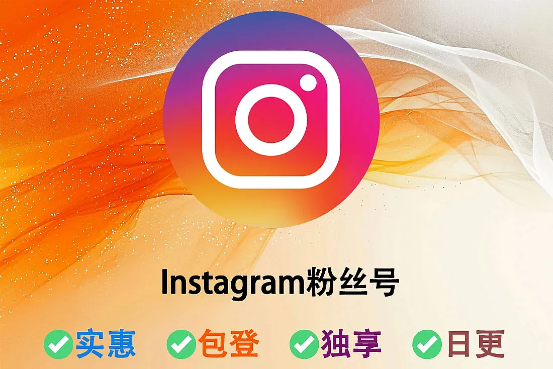 Instagram粉丝号-250+粉